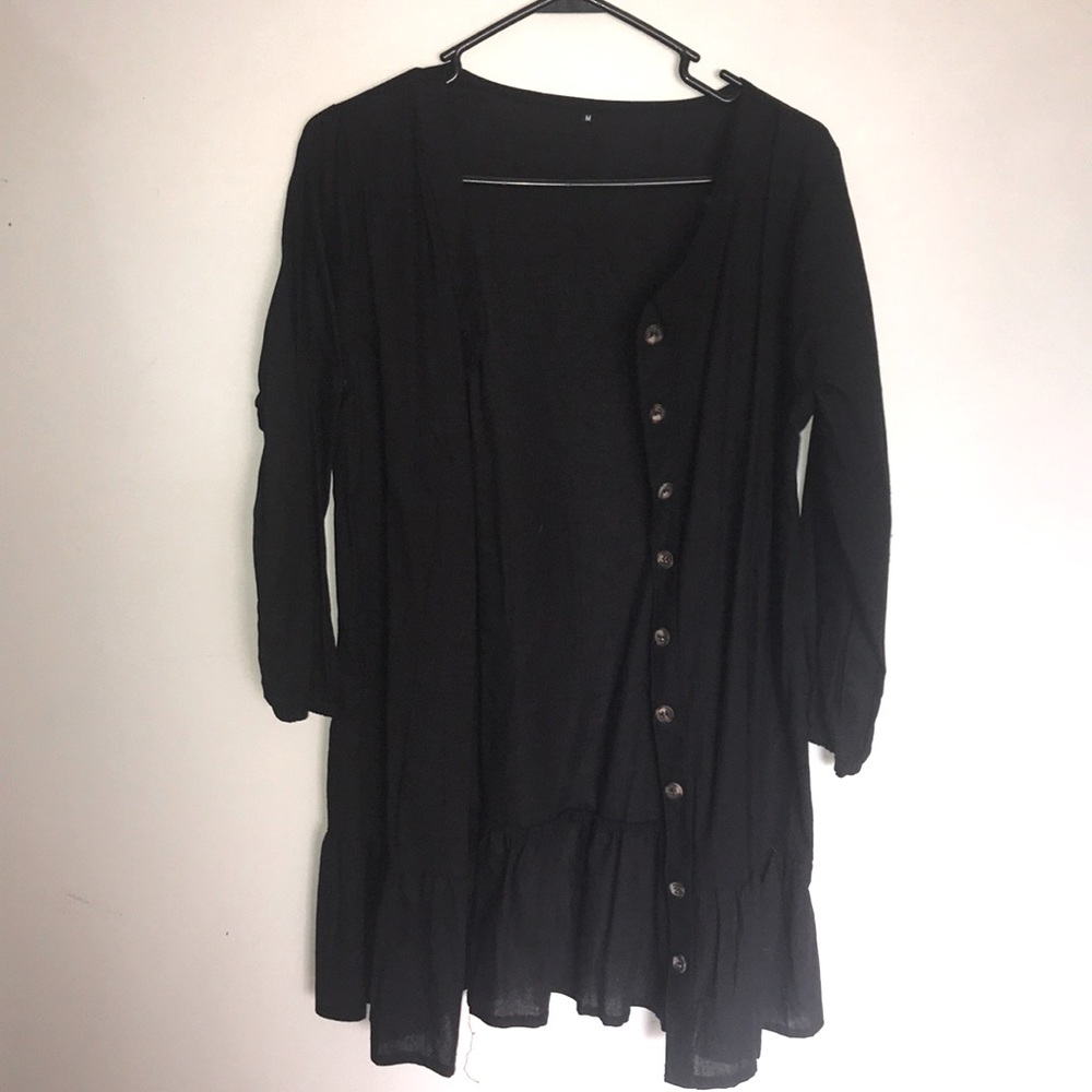 Sweater dress.